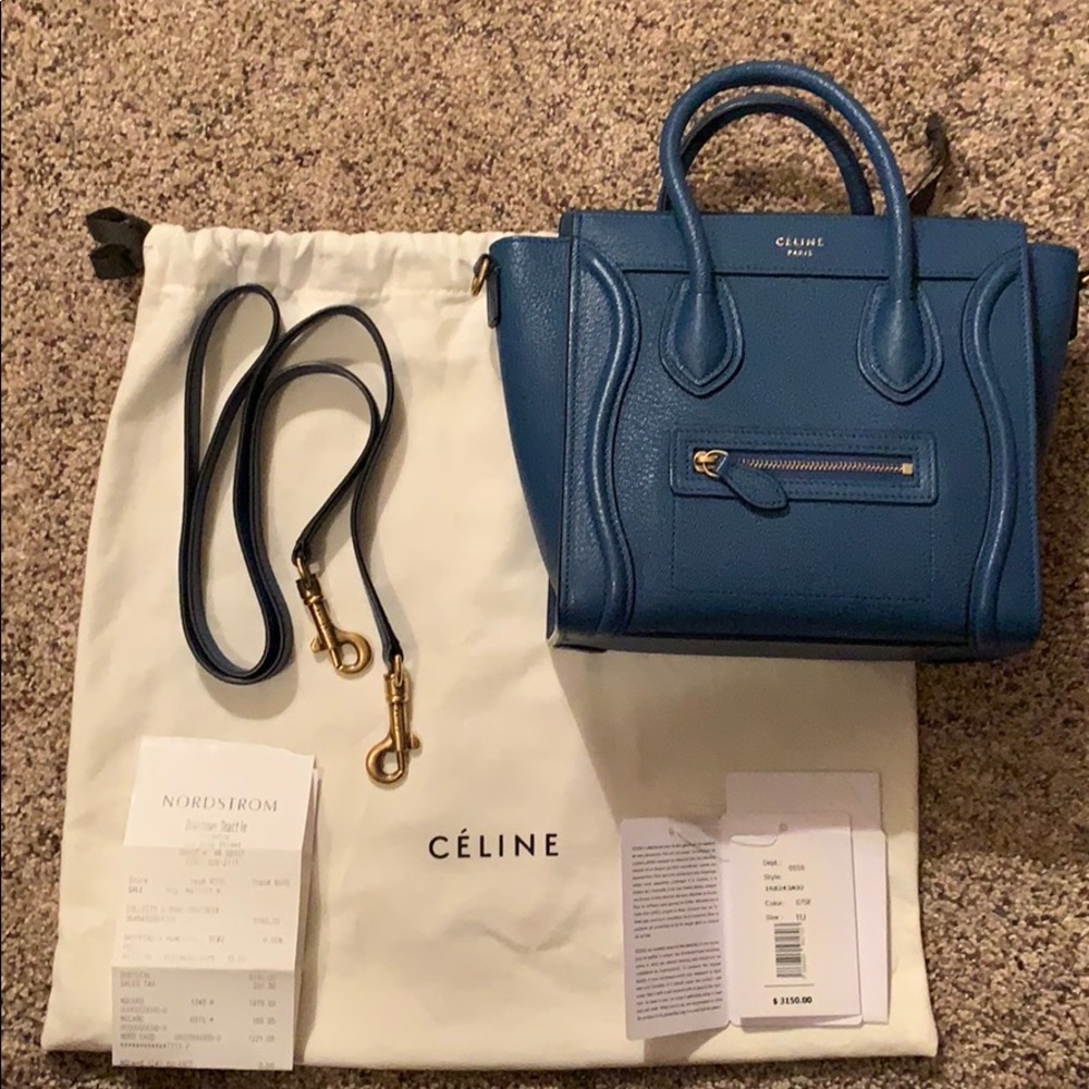 ⚡️⚡️FLASH SALE ⚡️⚡️ Celine Nano Luggage Tote